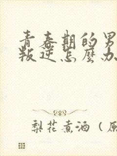 青春期的男孩子叛逆怎么办