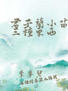 君子兰小苗最忌三种东西