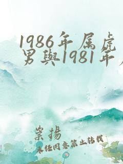 1986年属虎男与1981年属鸡女