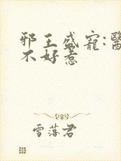 邪王盛宠:医妃不好惹