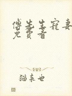傅先生宠妻无度免费看