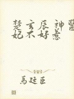 楚玄辰 神医毒妃不好惹