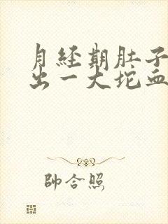 月经期肚子痛流出一大坨血块一样的东西