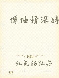 傅他情深时短剧