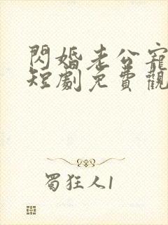 闪婚老公宠上天短剧免费观看