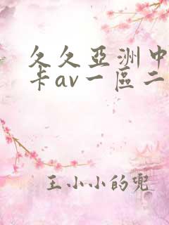 久久亚洲中文不卡av一区二区