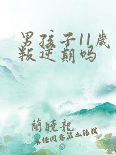 男孩子11岁是叛逆期吗
