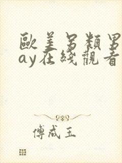 欧美另类男同gay在线观看