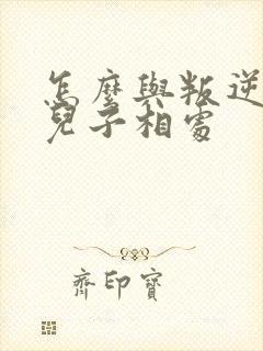 怎么与叛逆期的儿子相处