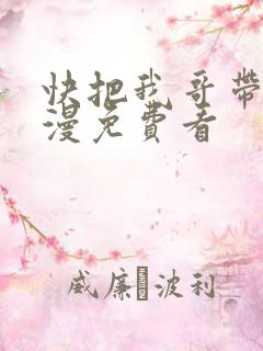 快把我哥带走动漫免费看