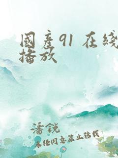国产91 在线播放