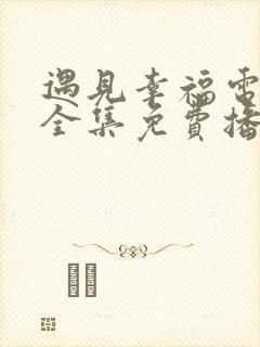 遇见幸福电视剧全集免费播放