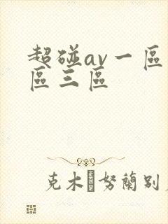 超碰av一区二区三区