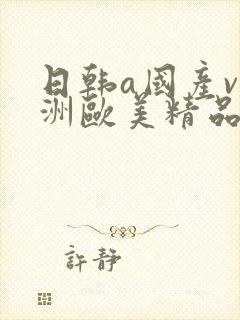 日韩a国产v亚洲欧美精品