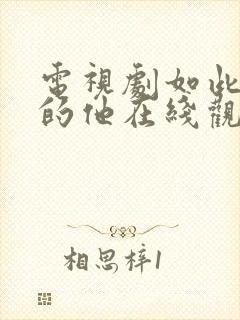 电视剧如此神秘的他在线观看全集免费