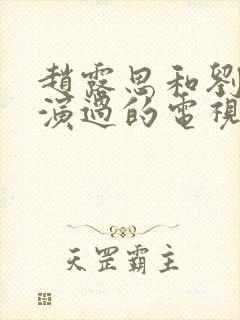 赵露思和刘宇宁演过的电视剧