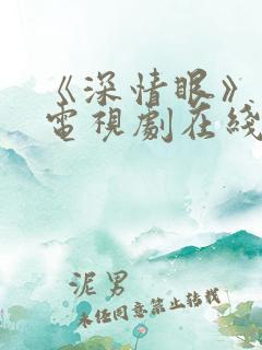 《深情眼》番外电视剧在线观看