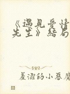 《遇见爱情的利先生》结局