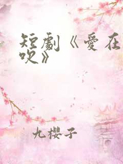 短剧《爱在晚风吹》