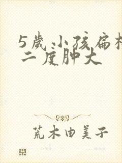 5岁小孩扁桃体二度肿大