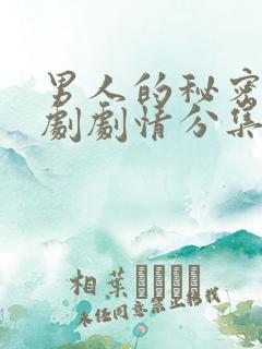男人的秘密电视剧剧情分集简介