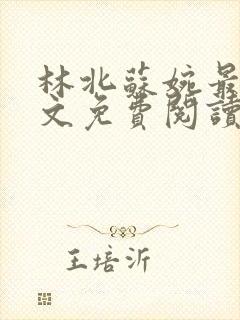 林北苏婉最新全文免费阅读