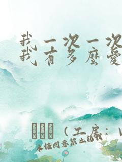 我一次一次的想我有多么爱你歌词