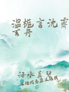 温栀言沈霁寒赵玄舟