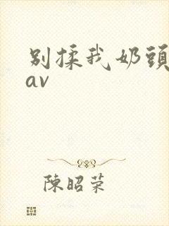 别揉我奶头嗯啊av