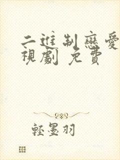 二进制恋爱 电视剧 免费