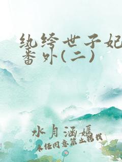 纨绔世子妃后记番外(二)