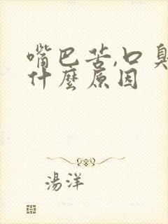 嘴巴苦,口臭是什么原因