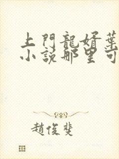 上门龙婿叶公子小说那里可以看