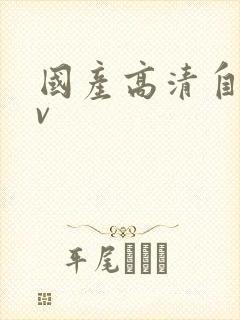 国产高清自拍av