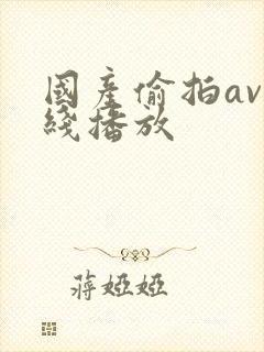 国产偷拍av在线播放