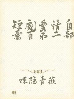 短剧爱情自有天意有第二部吗