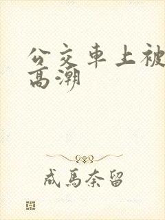 公交车上被艹到高潮