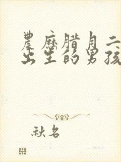 农历腊月二十四出生的男孩命运怎么样