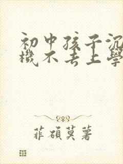 初中孩子沉迷手机不去上学