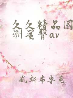 久久精品国产亚洲蜜臀av