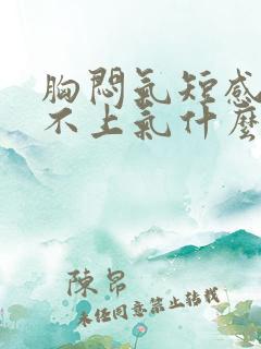 胸闷气短感觉喘不上气什么