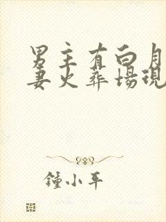 男主有白月光追妻火葬场现言