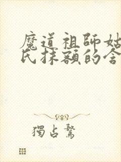 魔道祖师姑苏蓝氏抹额的含义