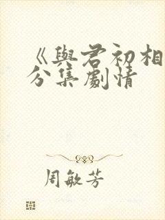 《与君初相识》分集剧情