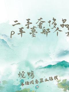 二手奢侈品app平台哪个最好