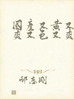 国产又黄又猛又爽又色又爽