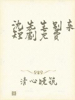 沈先生别来无恙短剧免费