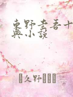 东野圭吾十大经典小说