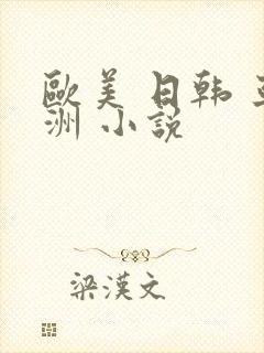 欧美 日韩 亚洲 小说