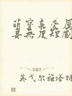 萌宝来袭厉总宠妻无度短剧在线观看